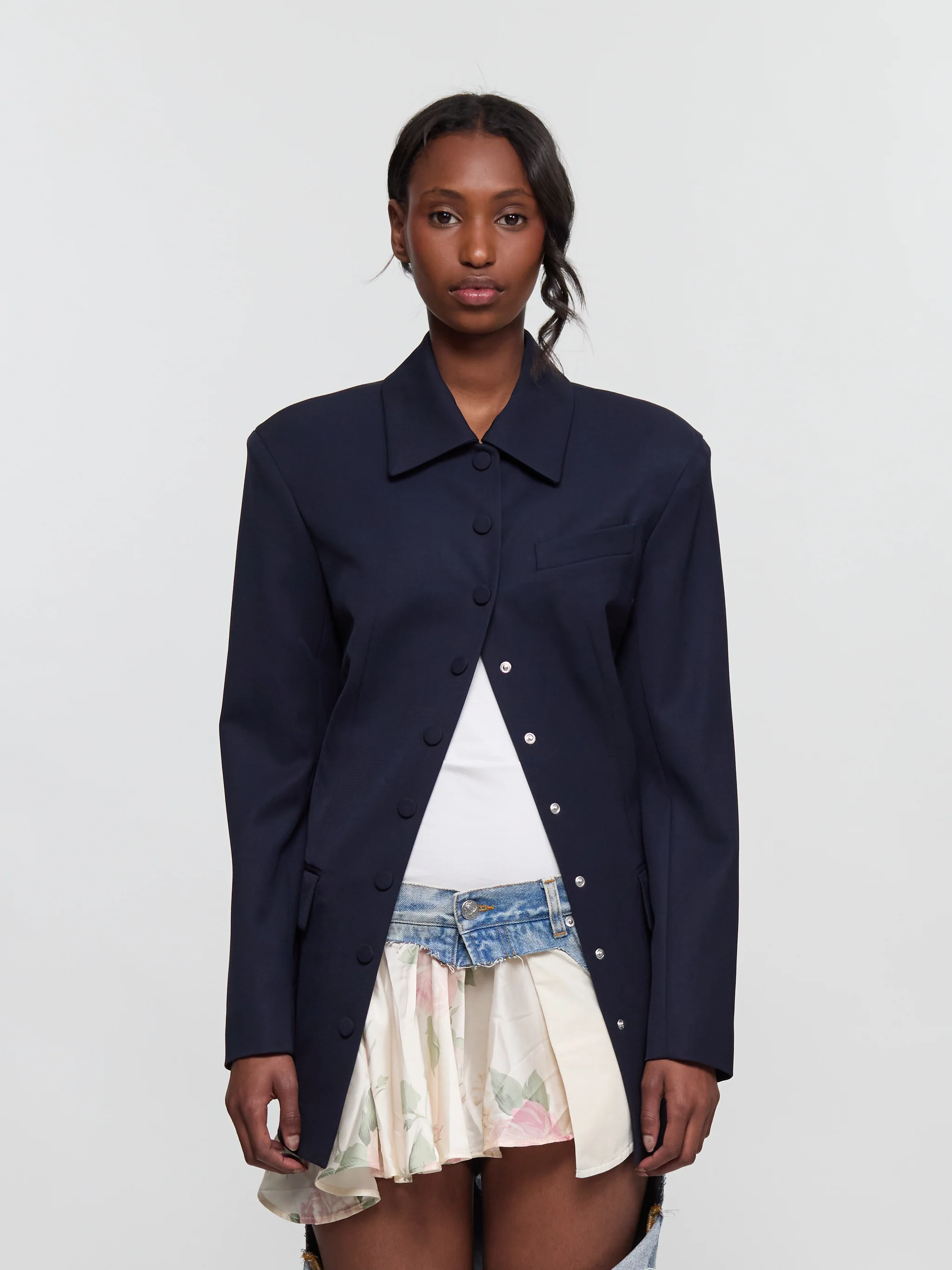 Benny Jacket in Navy - Image 2
