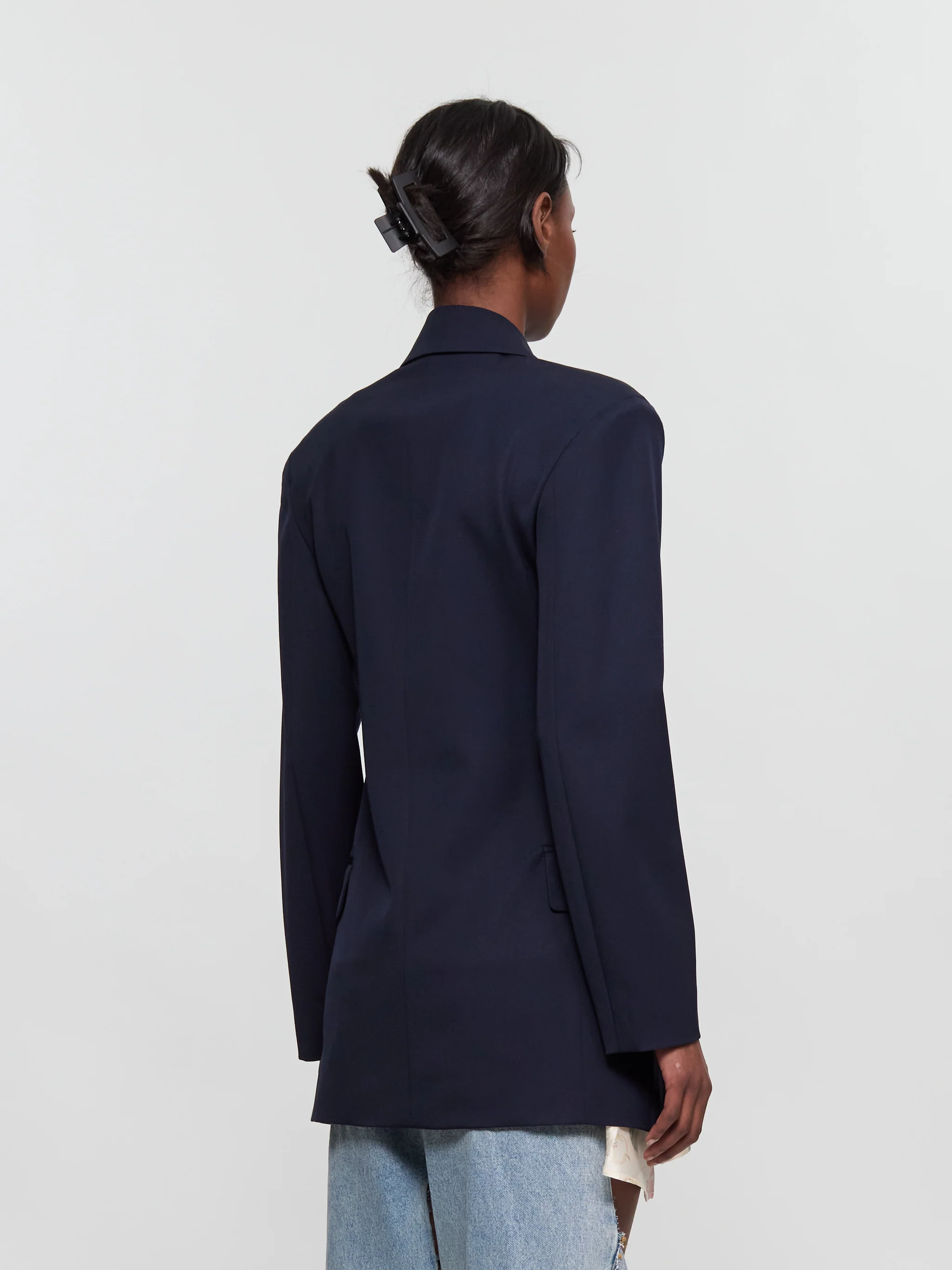Benny Jacket in Navy - Image 3