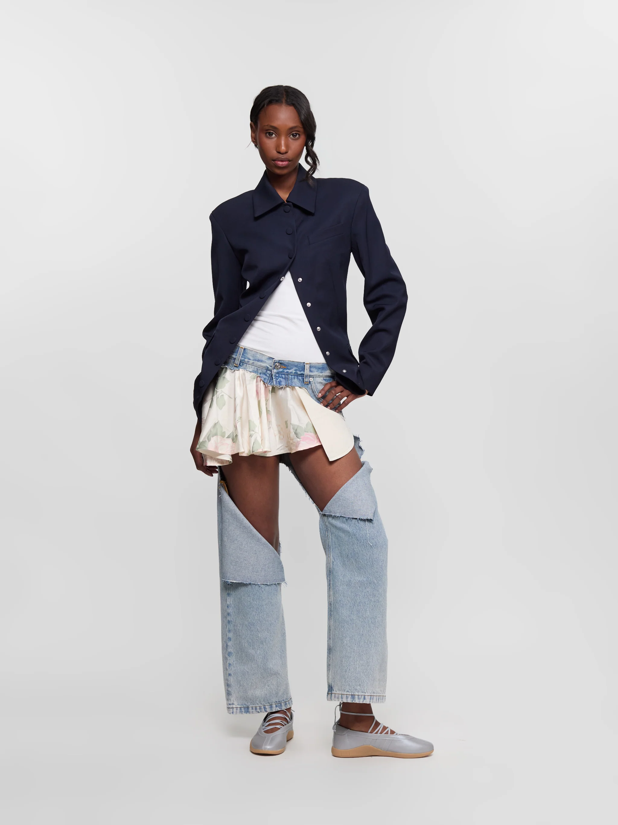 Benny Jacket in Navy - Image 4