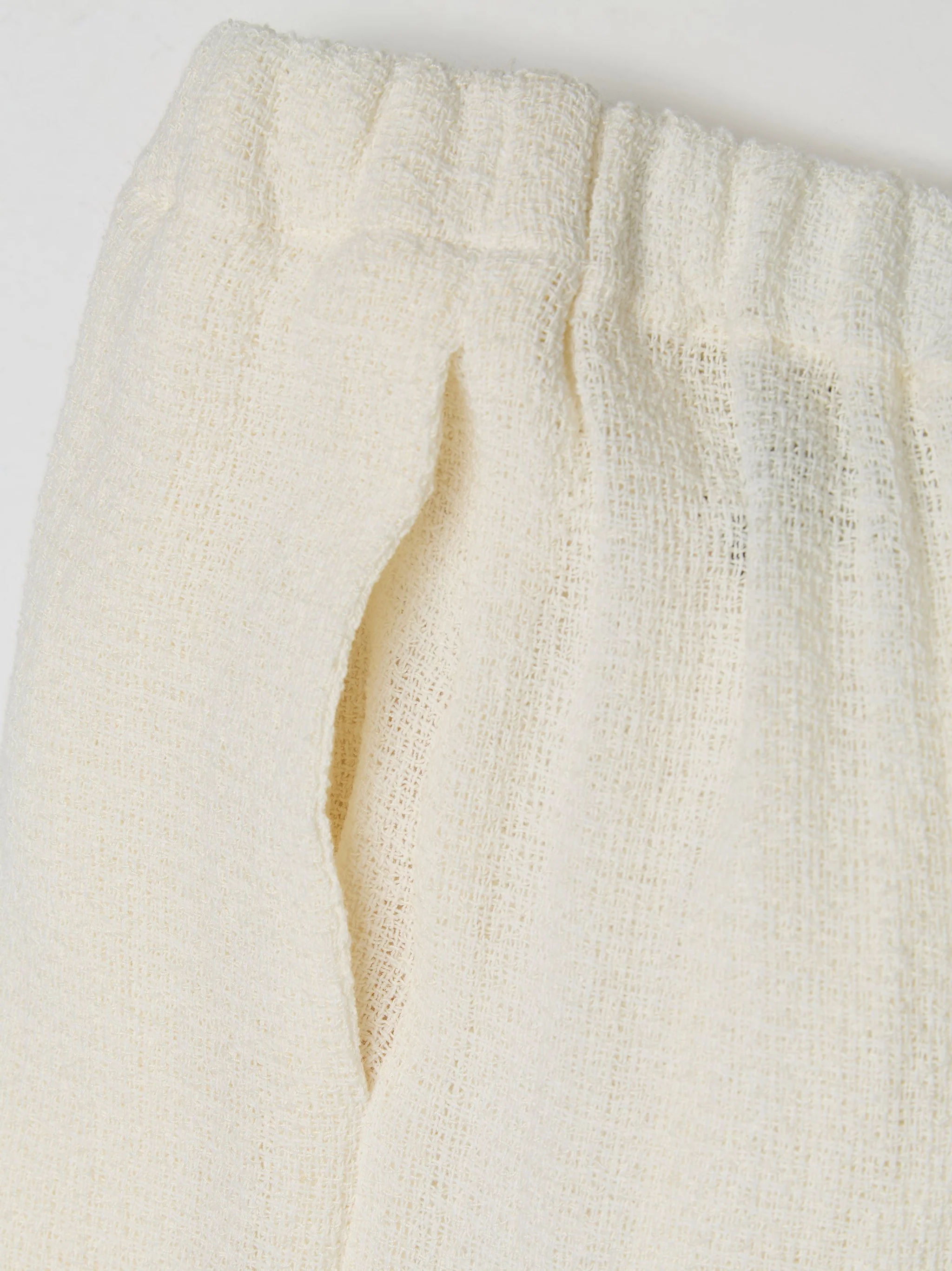 Boxer Pants in White - Image 3