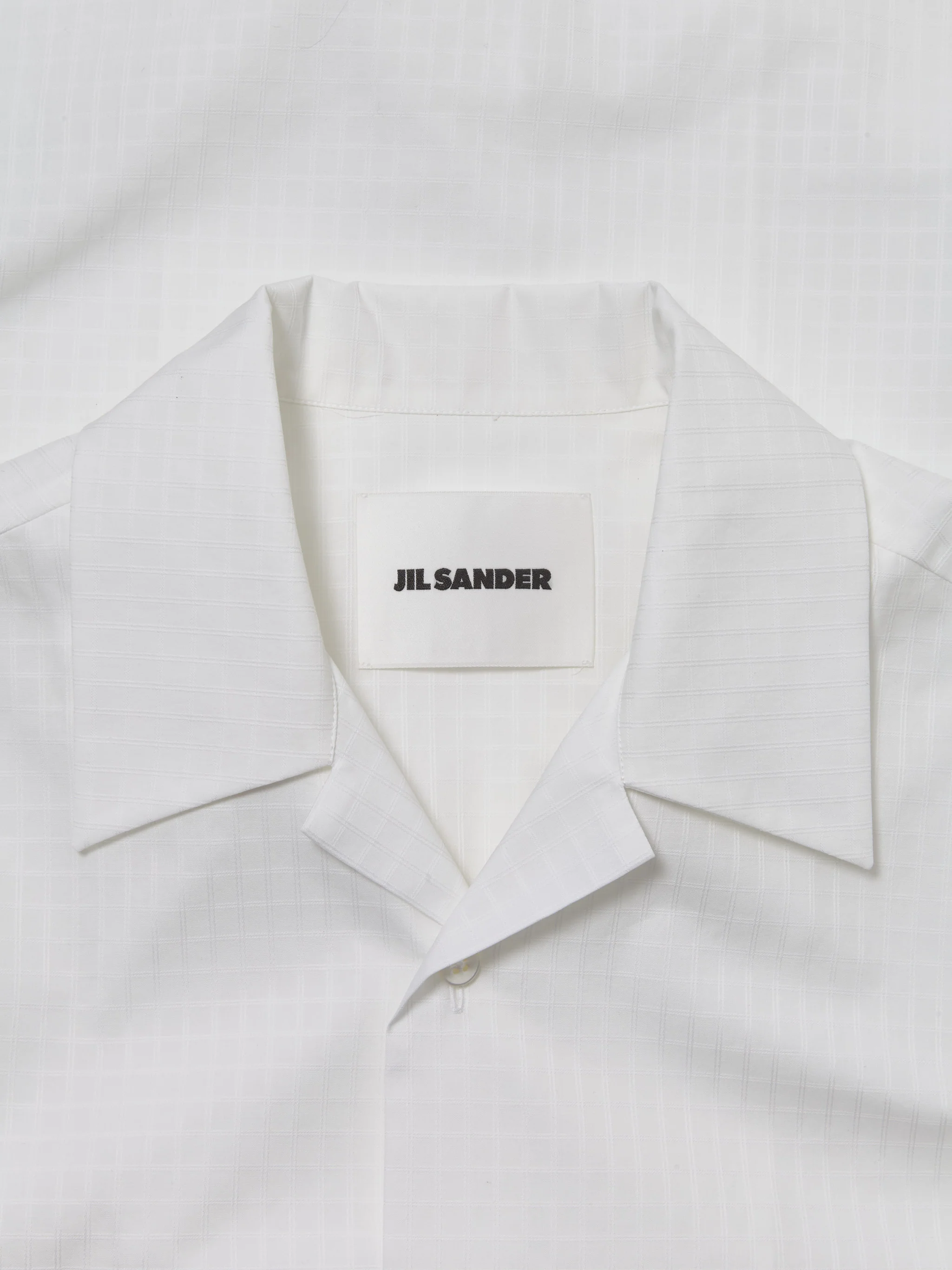 Cotton Poplin Shirt in Optic White - Image 2