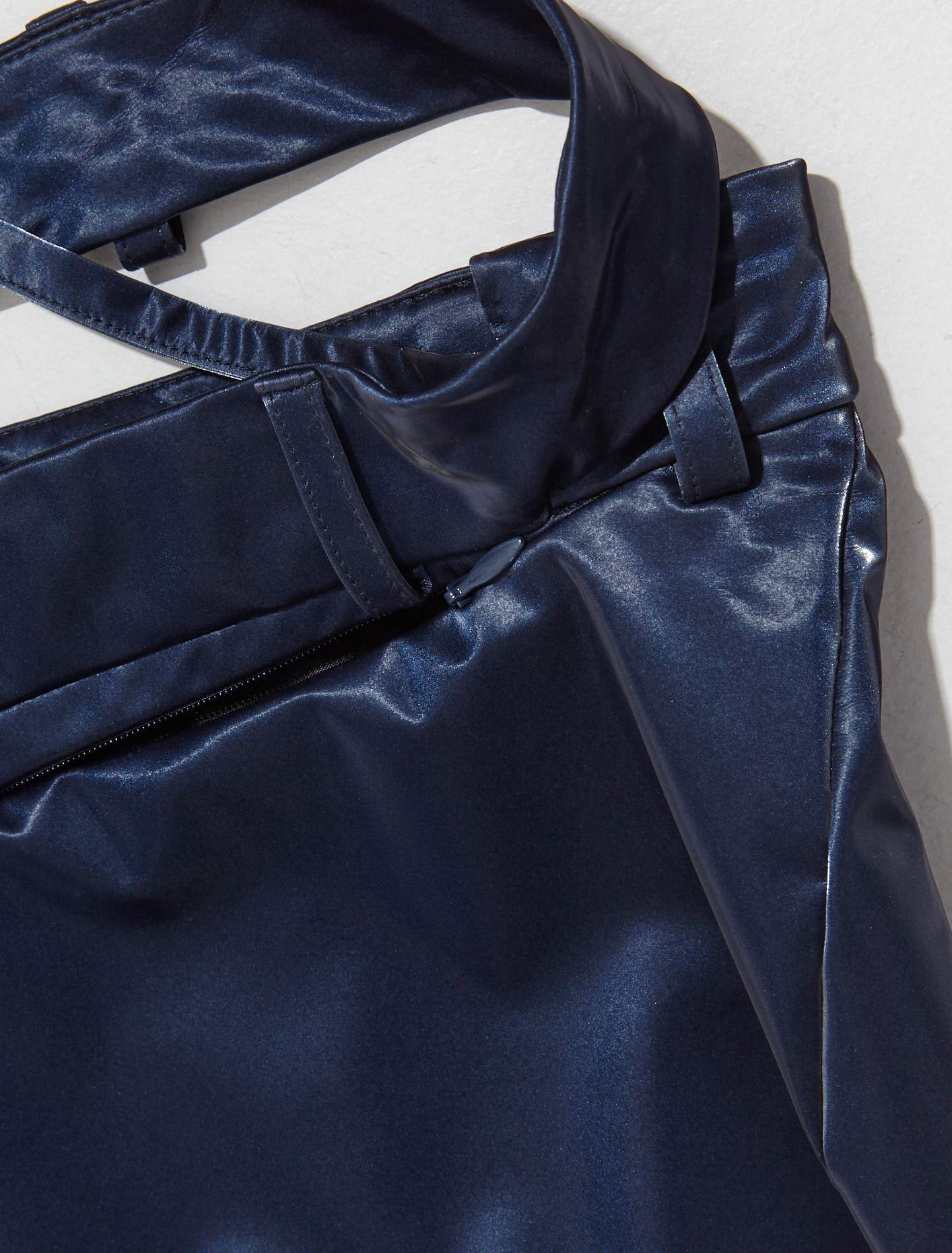 Fitted Suit Pants in Night Blue - Image 2