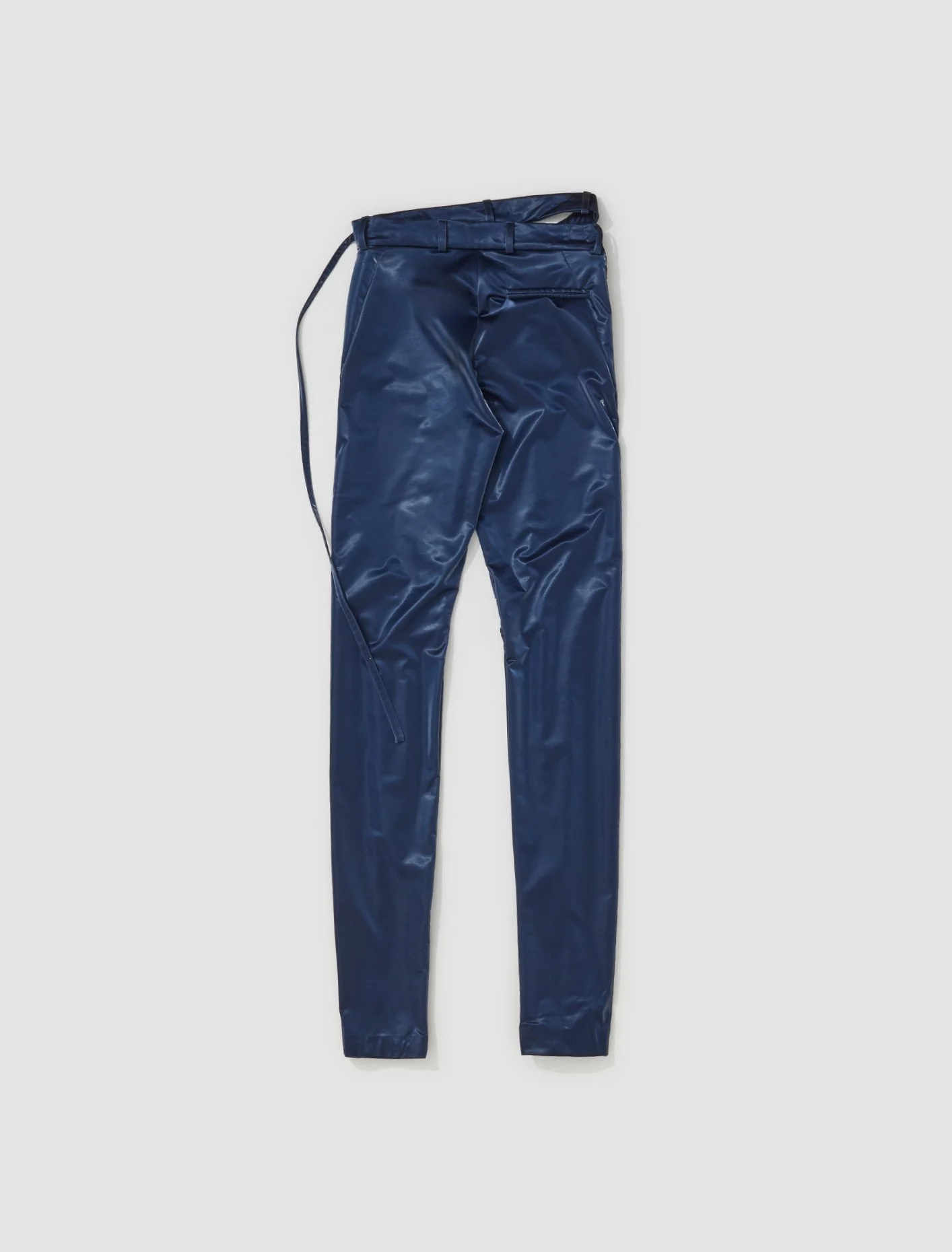 Fitted Suit Pants in Night Blue - Image 4