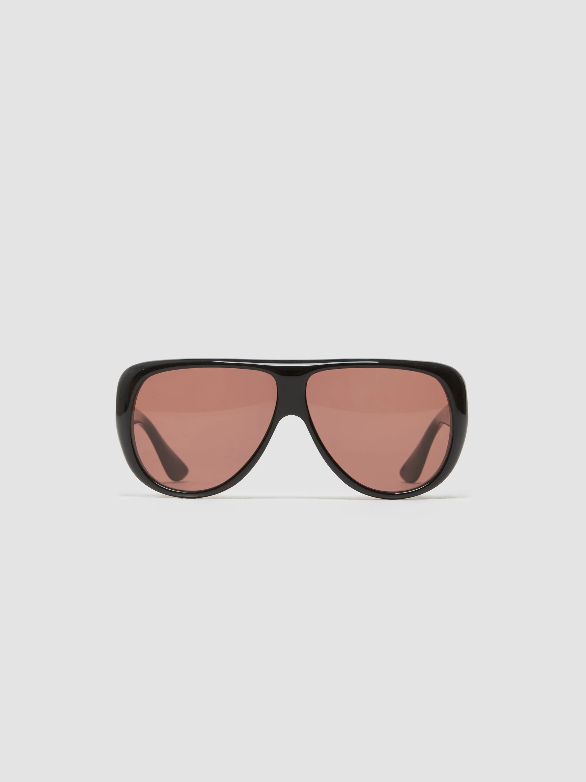 Gambia Sunglasses in Black with Tobacco Lenses