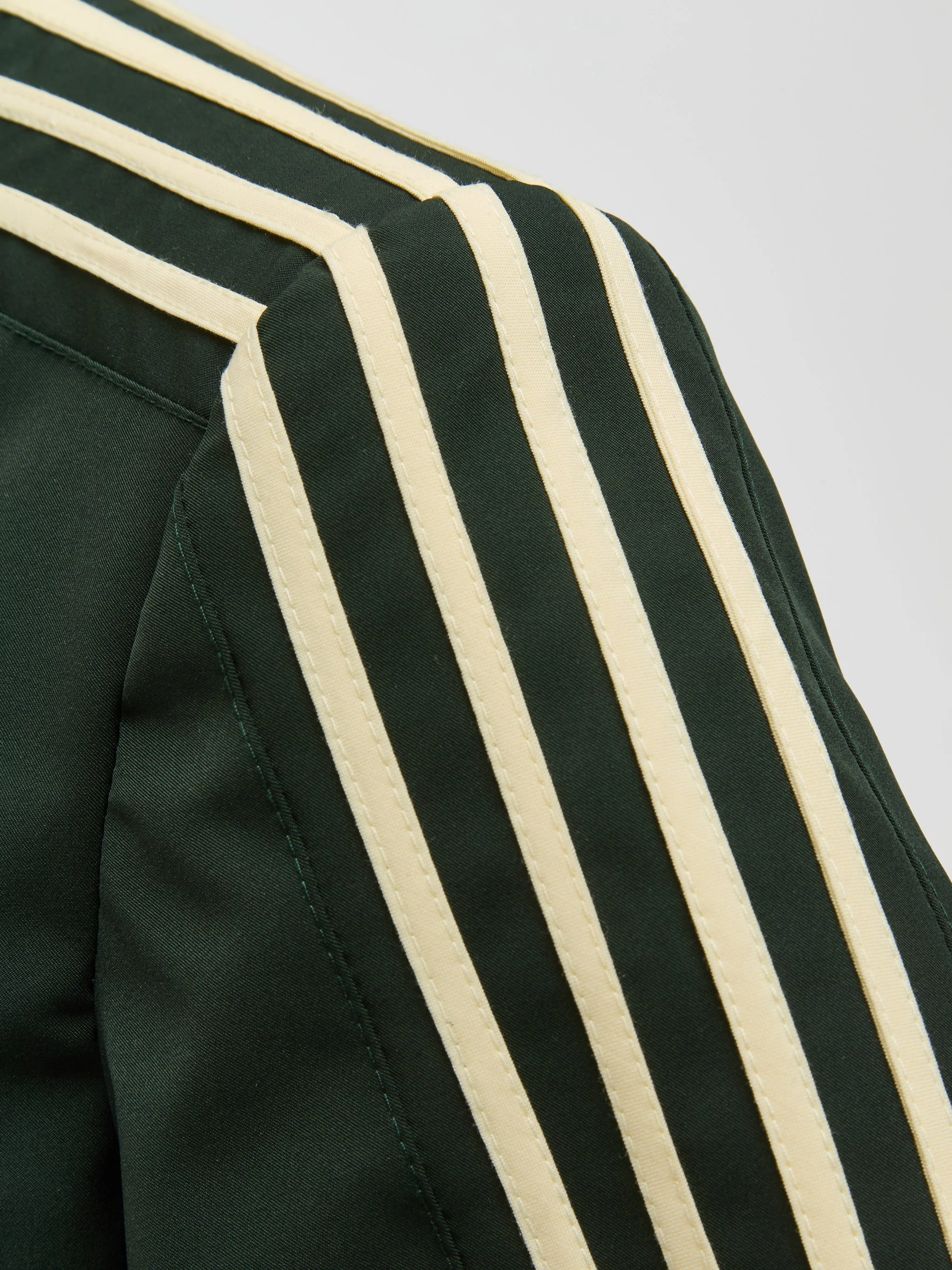 Giada Bow Jacket in Forest Green - Image 2