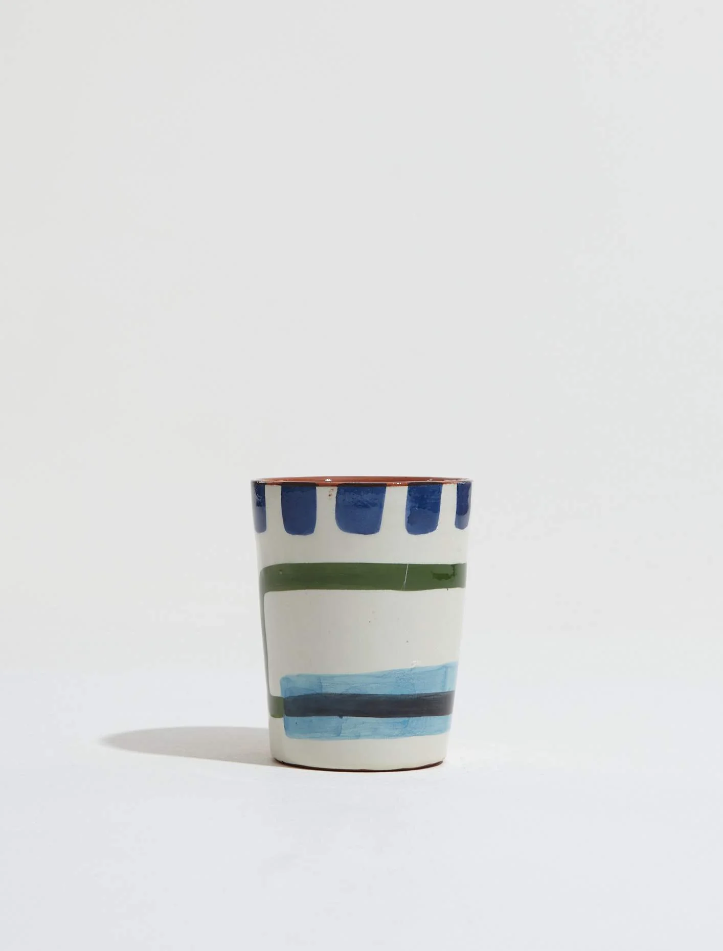 Handpainted Cup "Light Blue" - Image 2