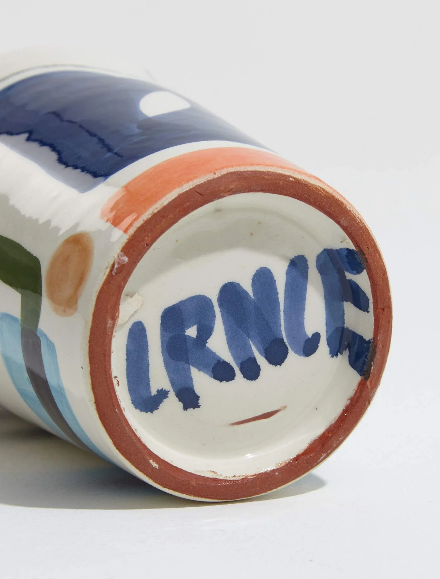 Handpainted Cup "Light Blue" - Image 4