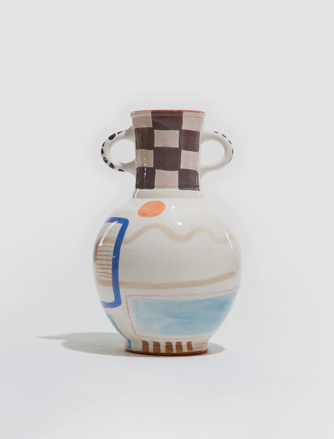 Handpainted Vase "Sefrou 4" - Image 2