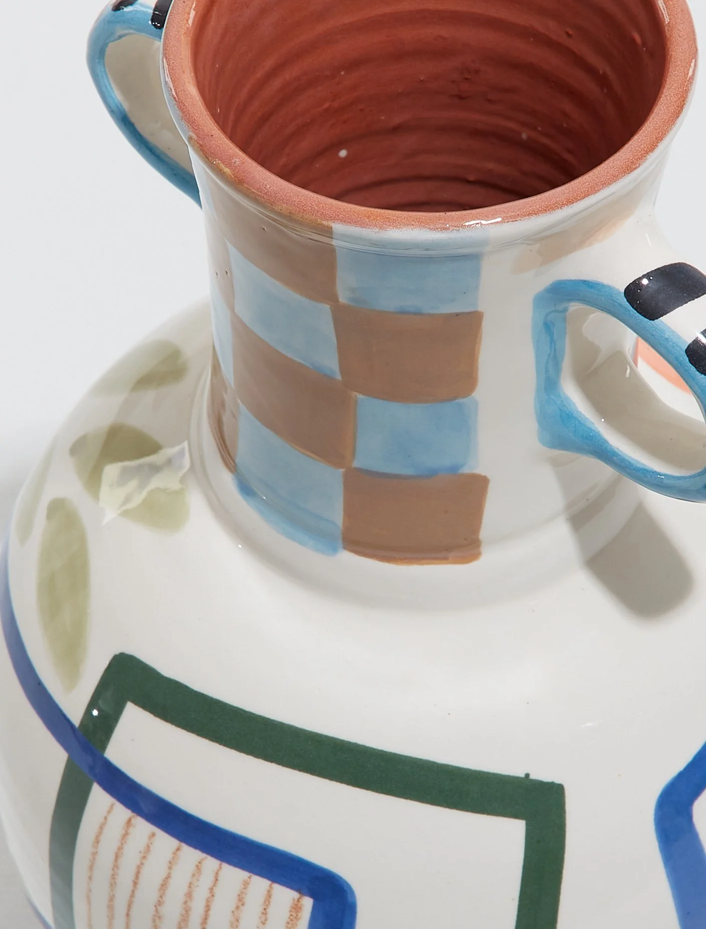 Handpainted Vase "Sefrou 4" - Image 3