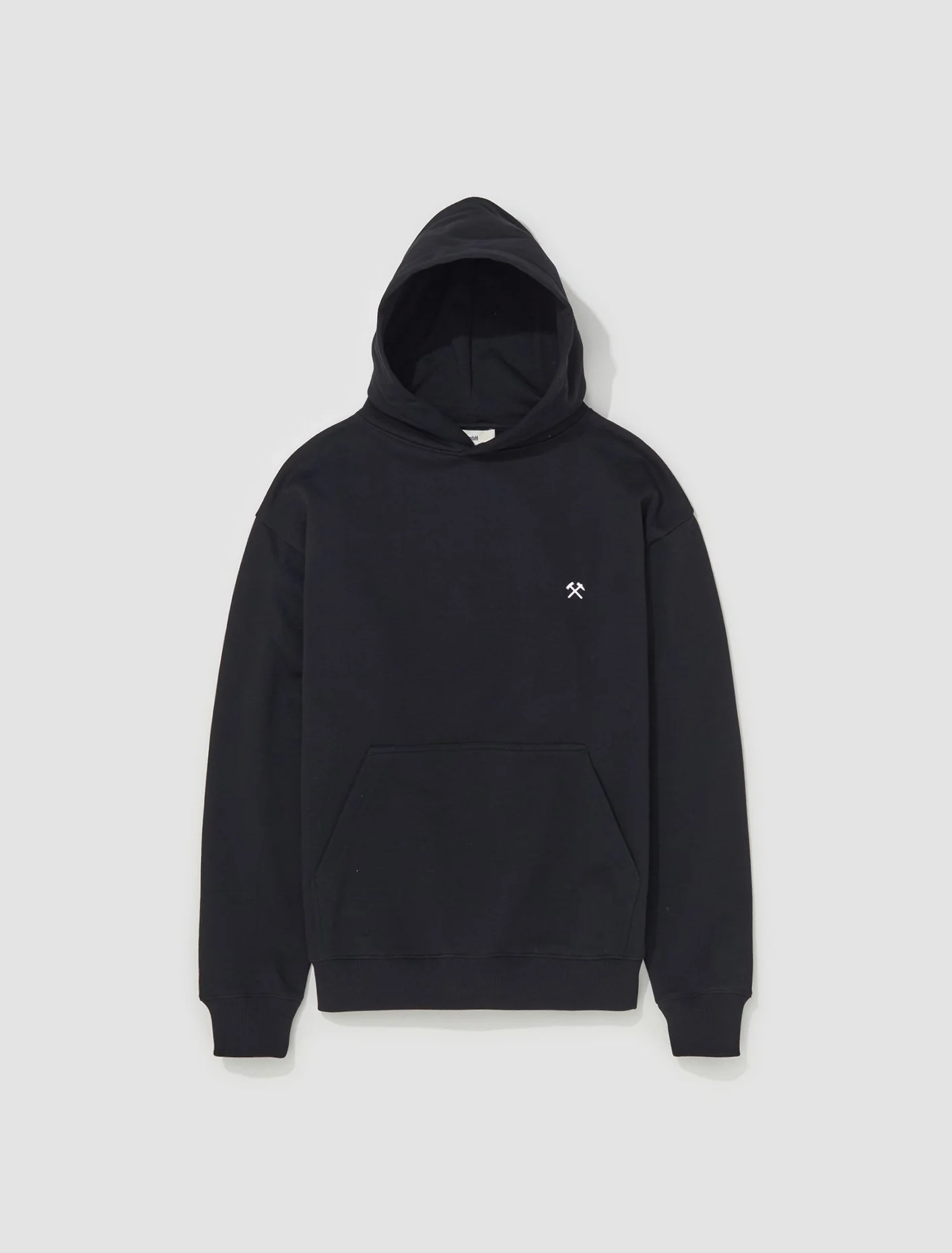 Hoodie with Photographic Print in Black - Image 2