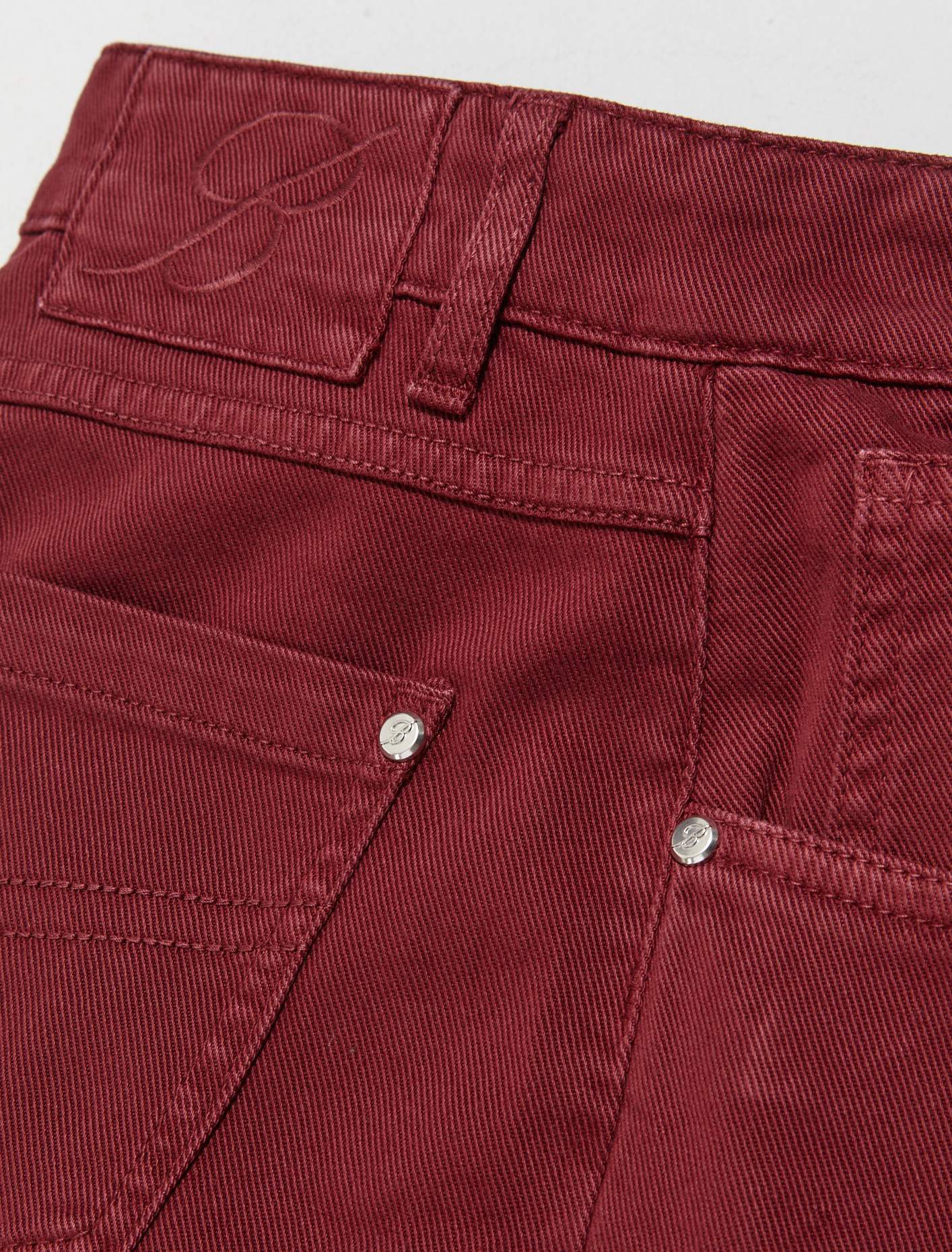 Jeans with Buckles in Port Royale - Image 3