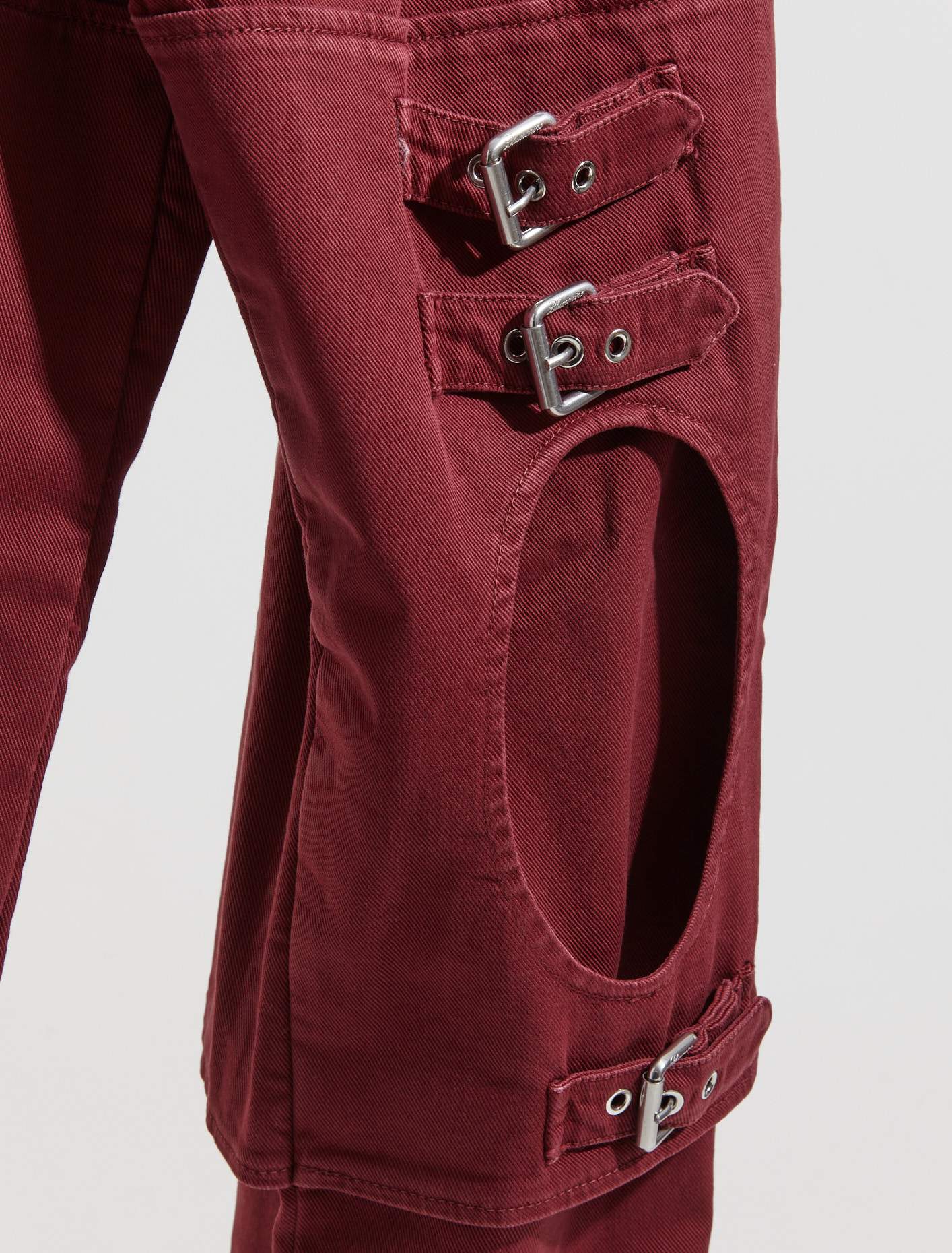 Jeans with Buckles in Port Royale - Image 4