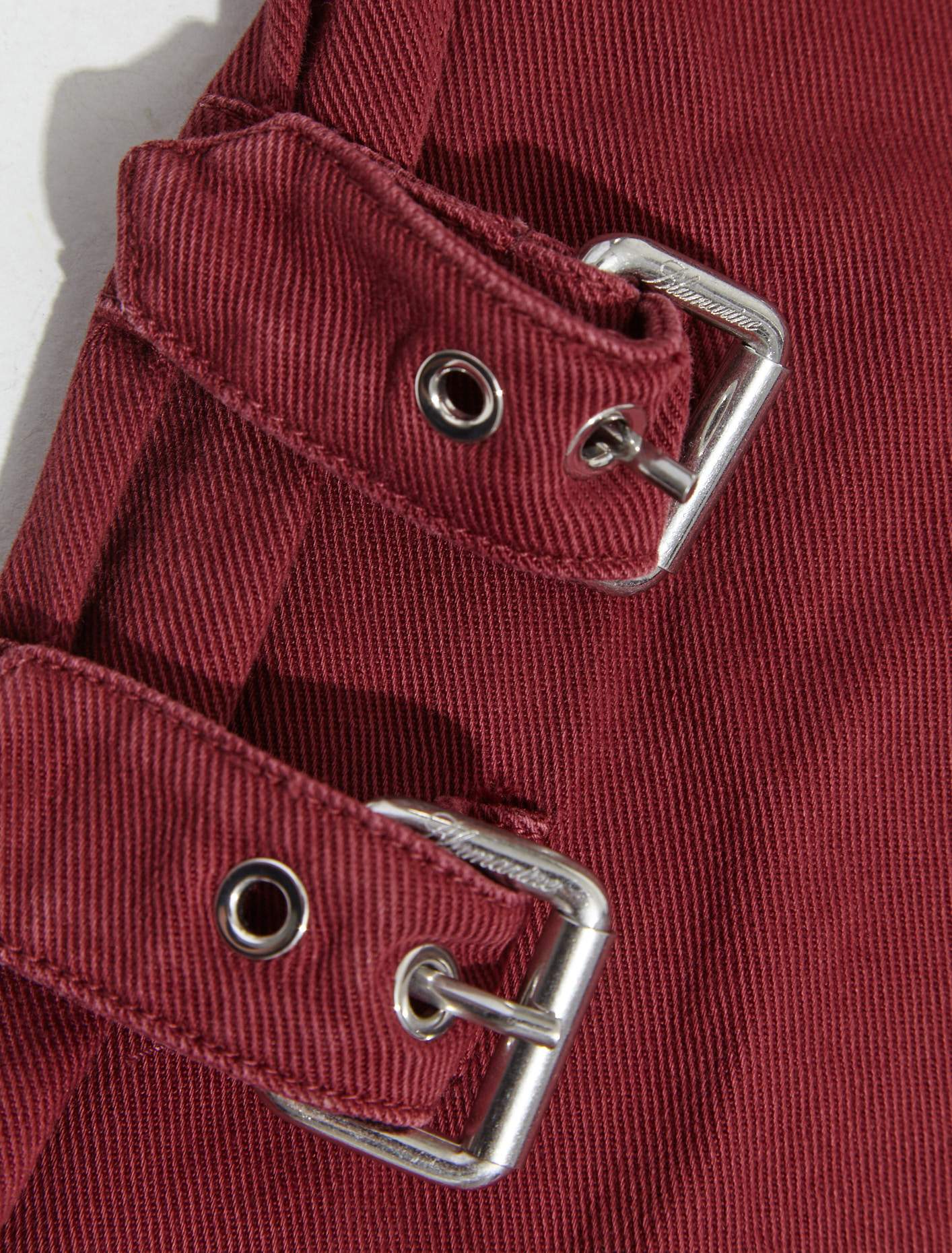 Jeans with Buckles in Port Royale - Image 5