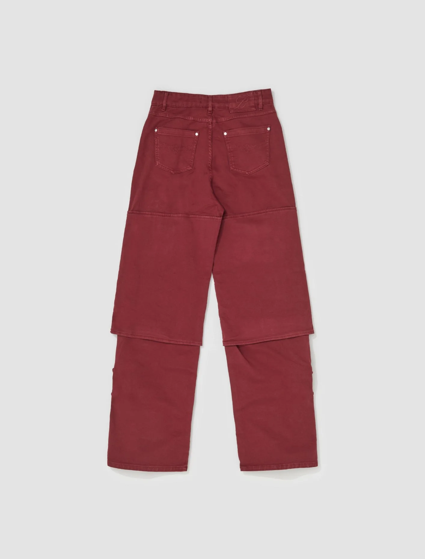 Jeans with Buckles in Port Royale - Image 6