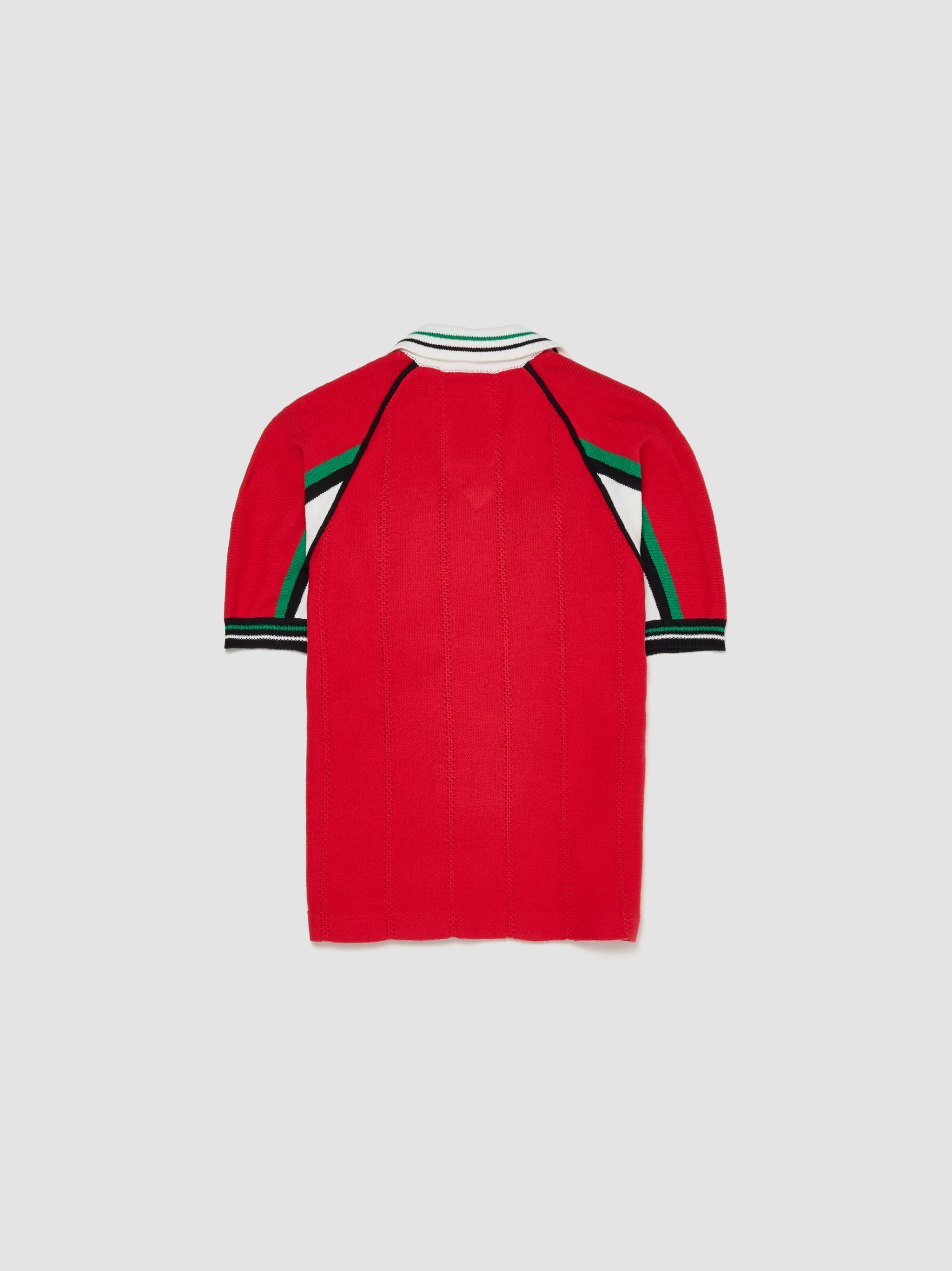 Knitting Soccer Jersey in Red - Image 4