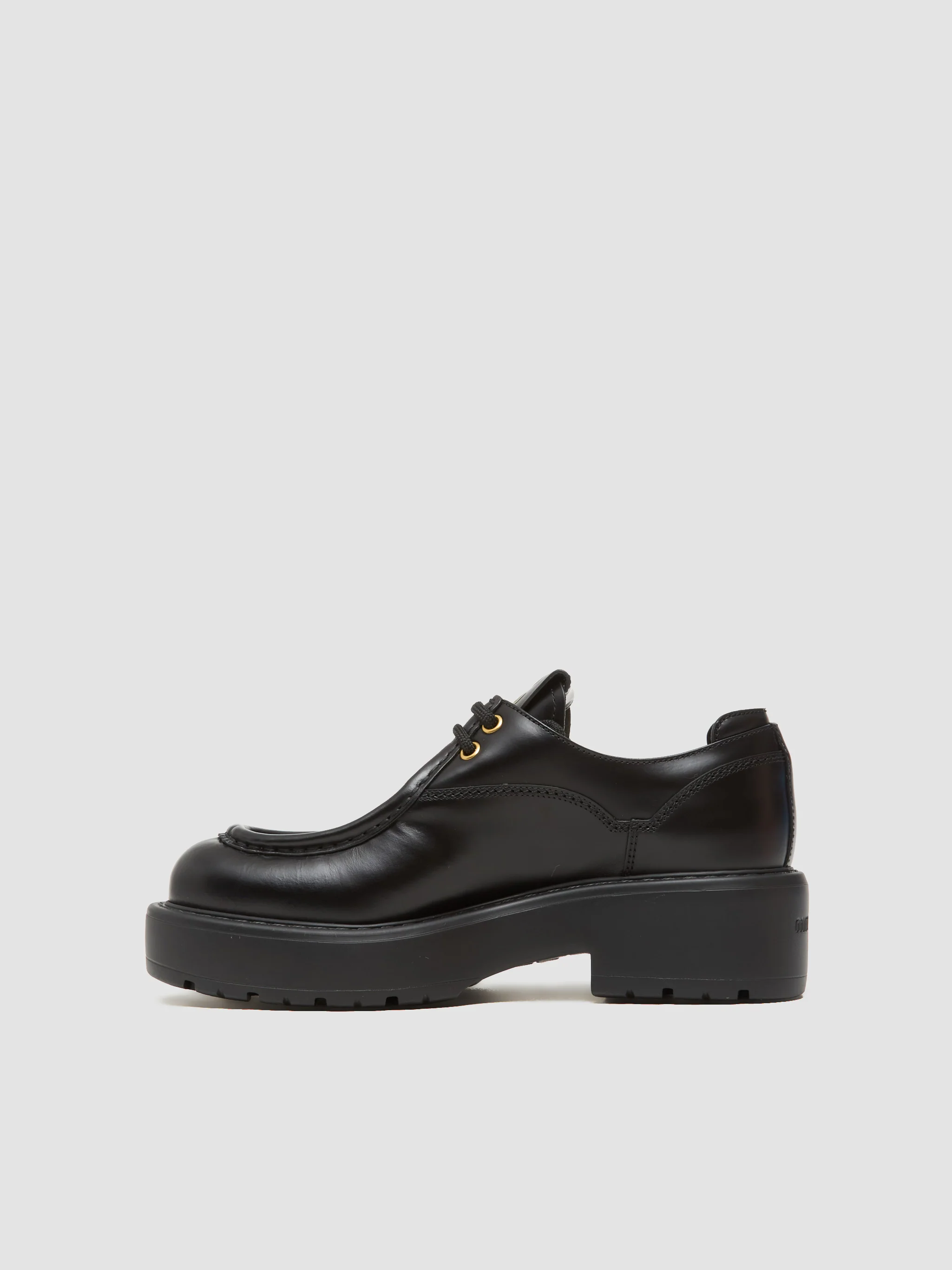 Laced Up Shoes in Black - Image 7