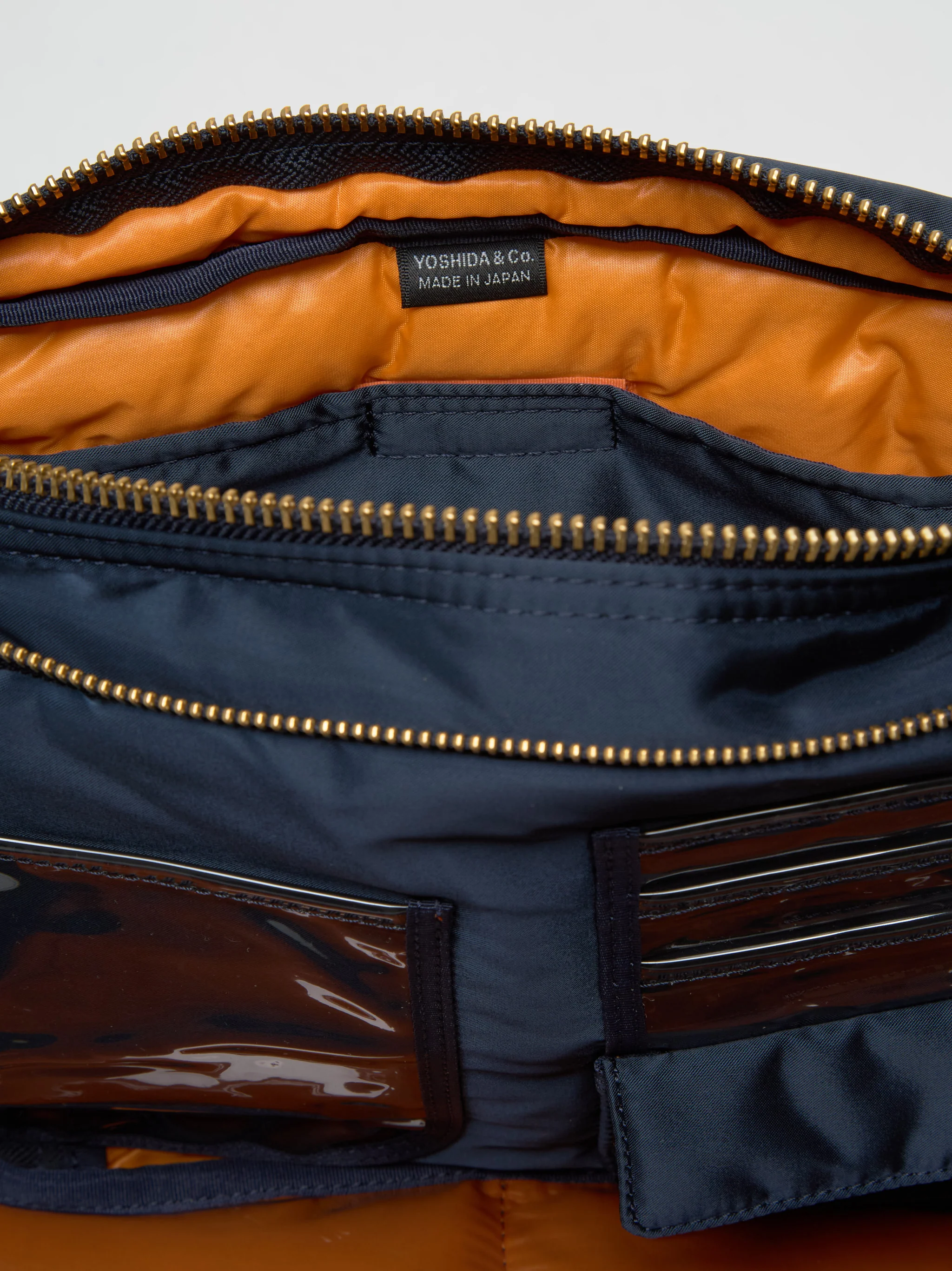 Large Tanker Shoulder Bag in Navy - Image 3