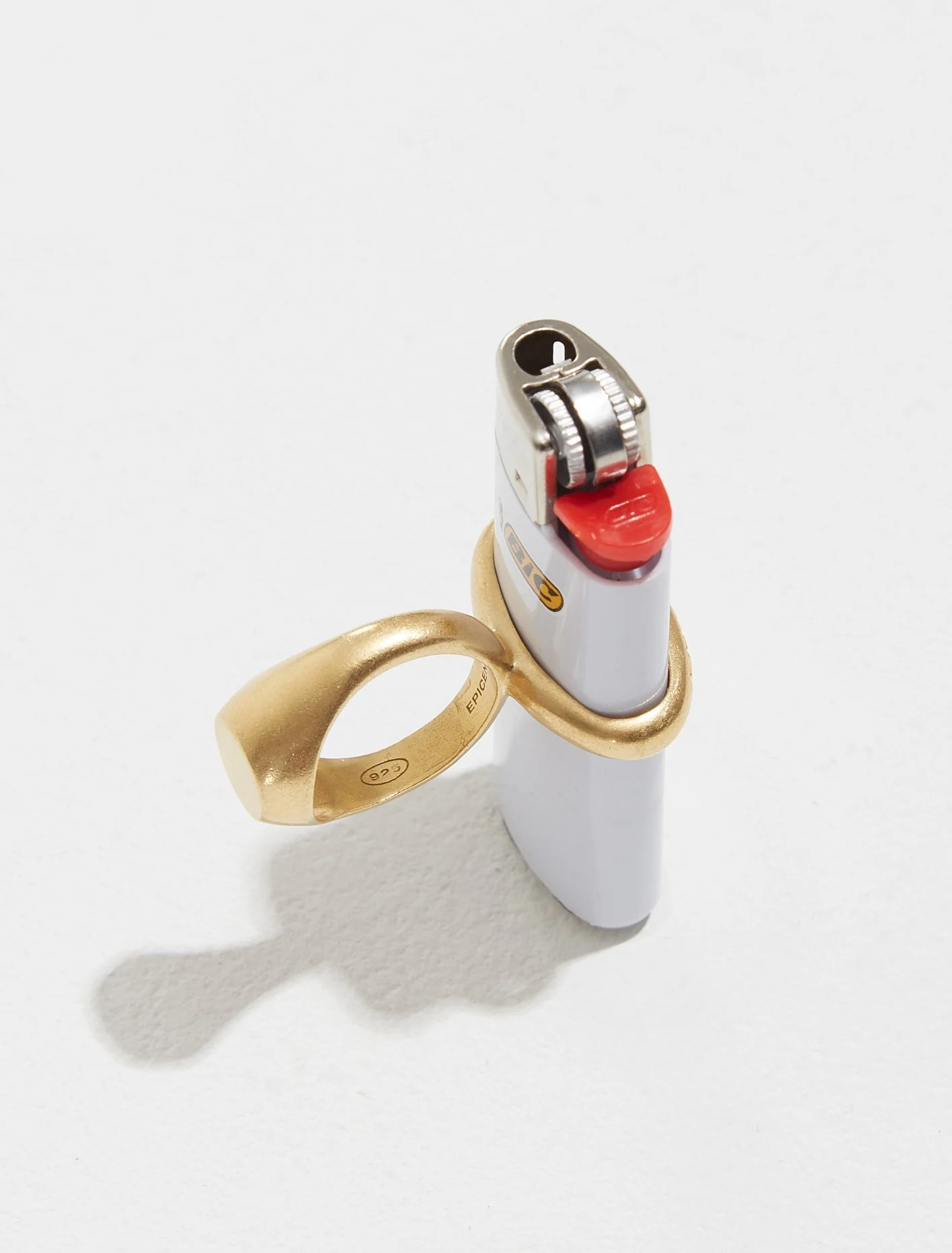 Lighter Ring in Gold Plated - Image 4