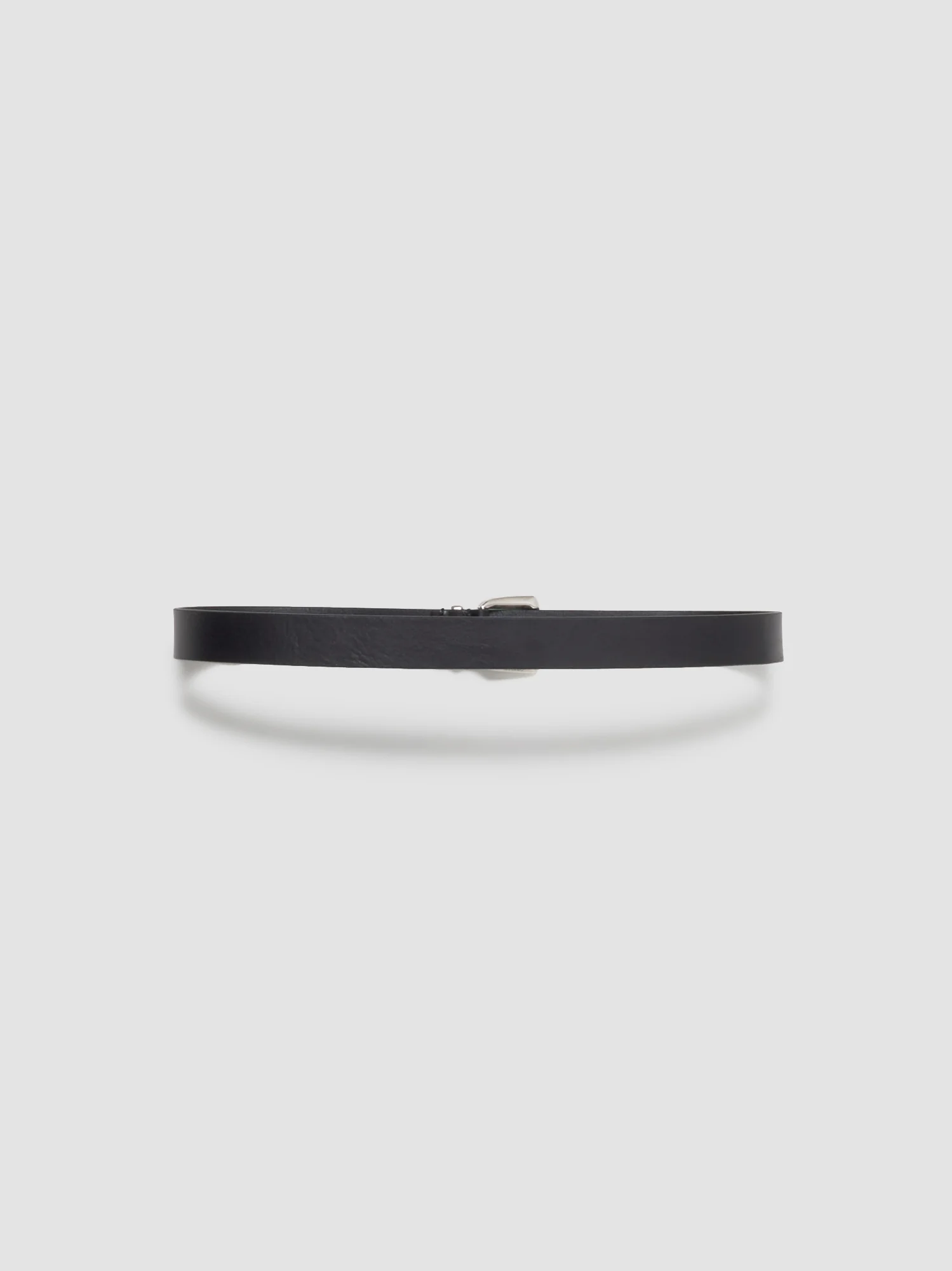 M2418 Leather Belt in Black - Image 3