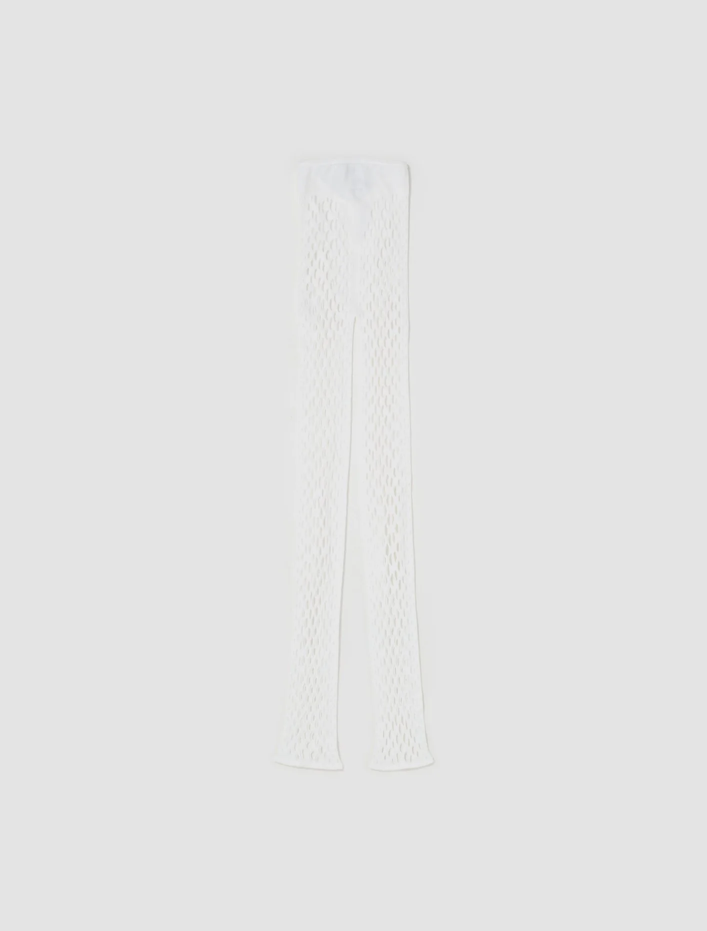 Mesh Leggings in Ecru - Image 3