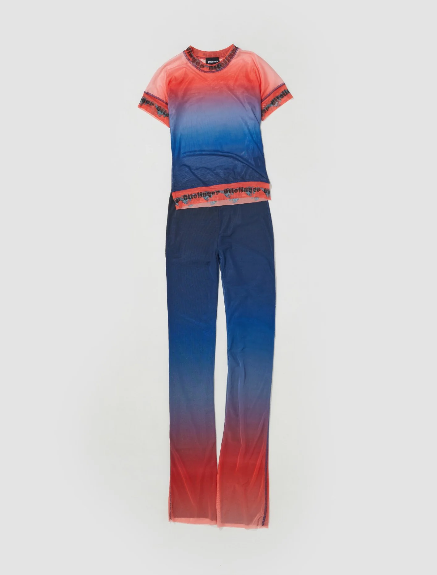 Mesh T-Shirt in Blueberry Fade - Image 5
