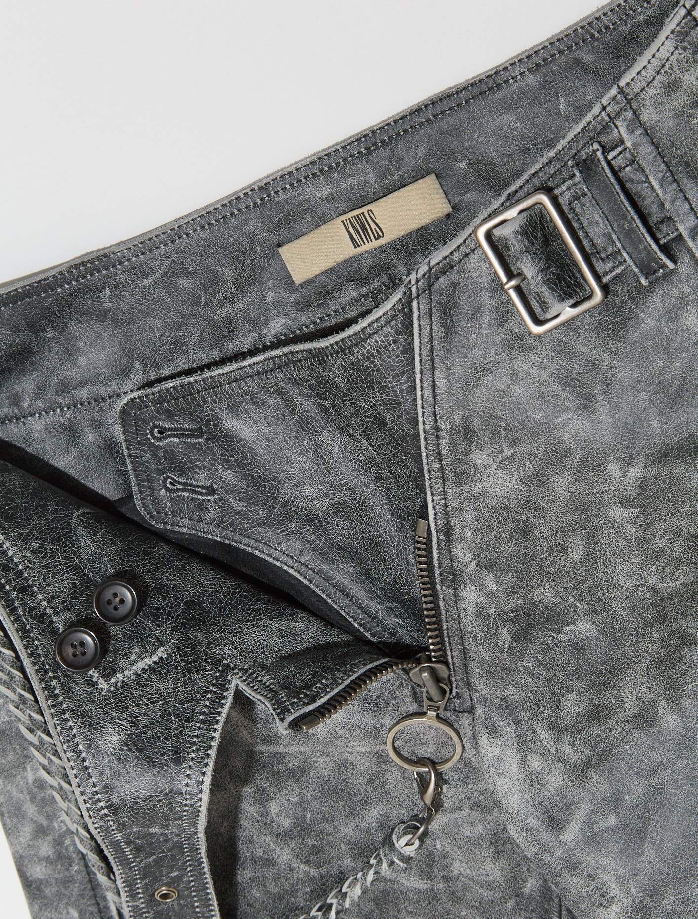Nihil Moto Trousers in Black - Image 2