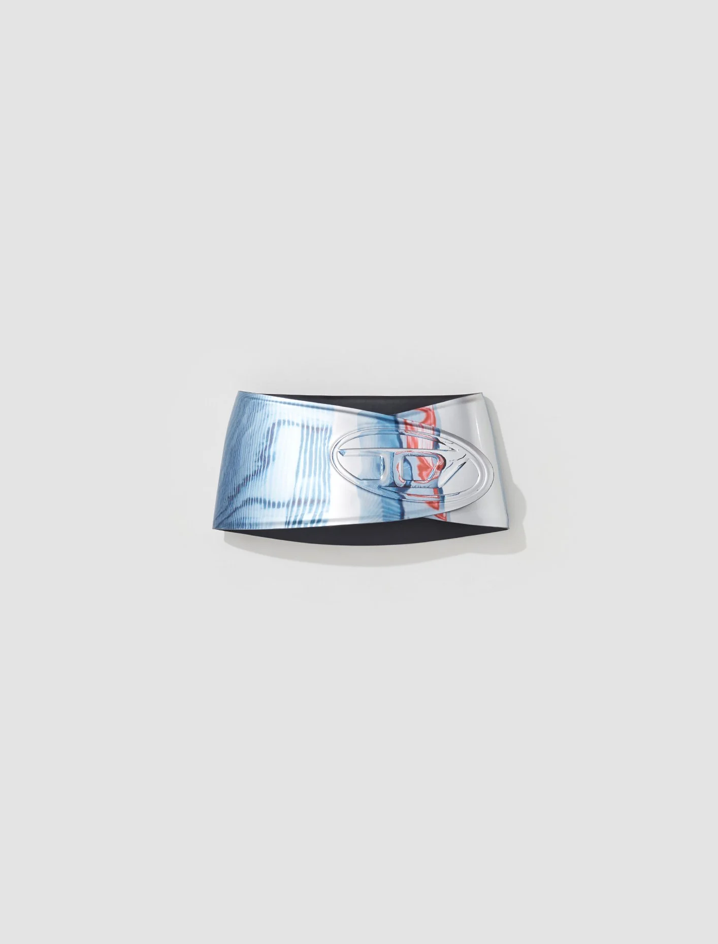 Oval D Logo B-Berny Belt/Skirt in Silver