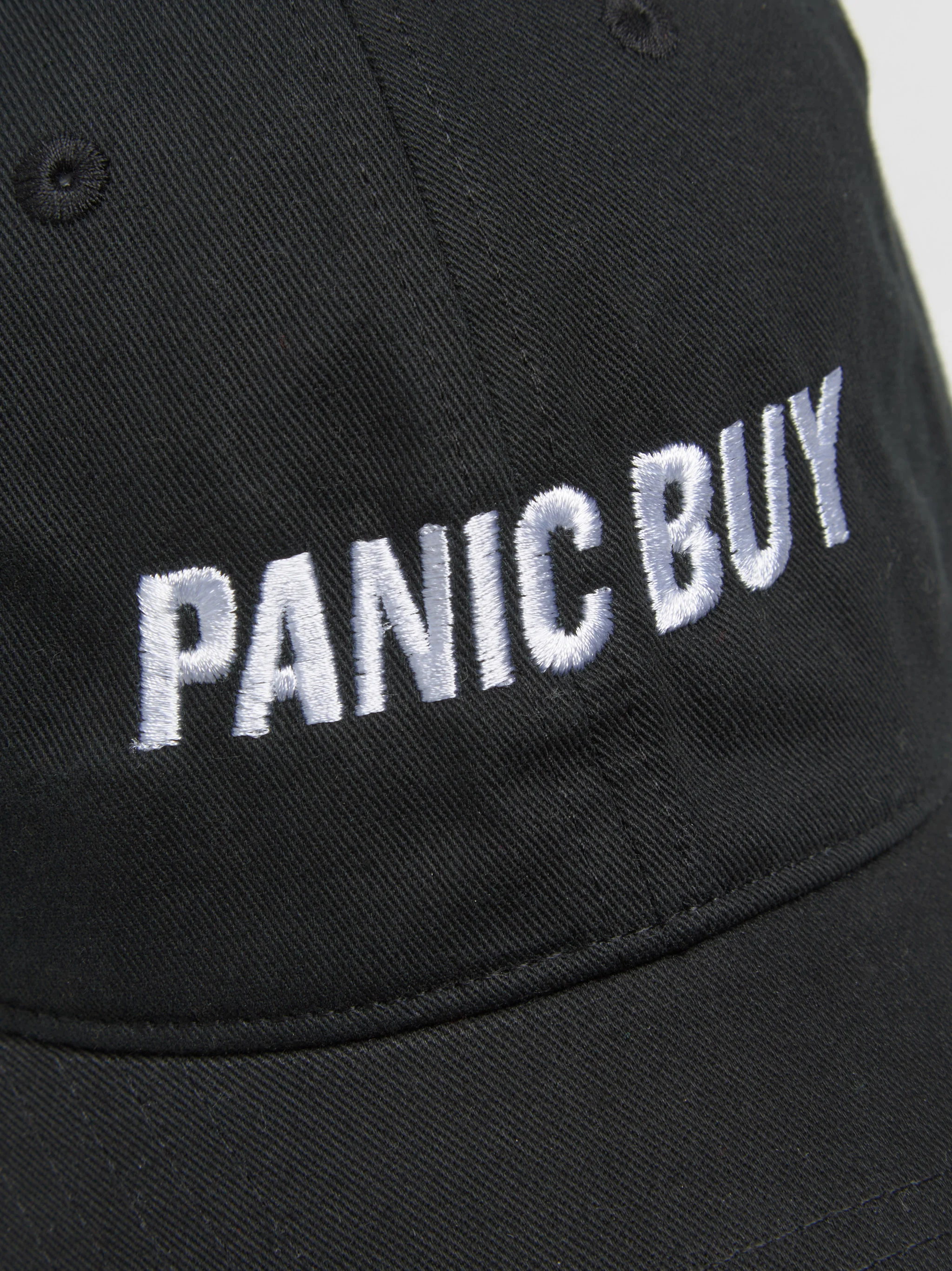 Panic Buy Cap in Black - Image 2