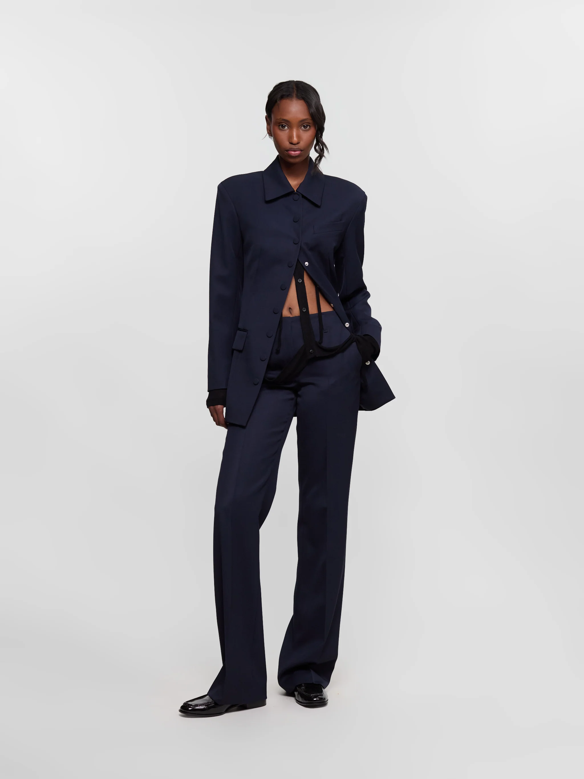 Parchia Pants in Navy - Image 4