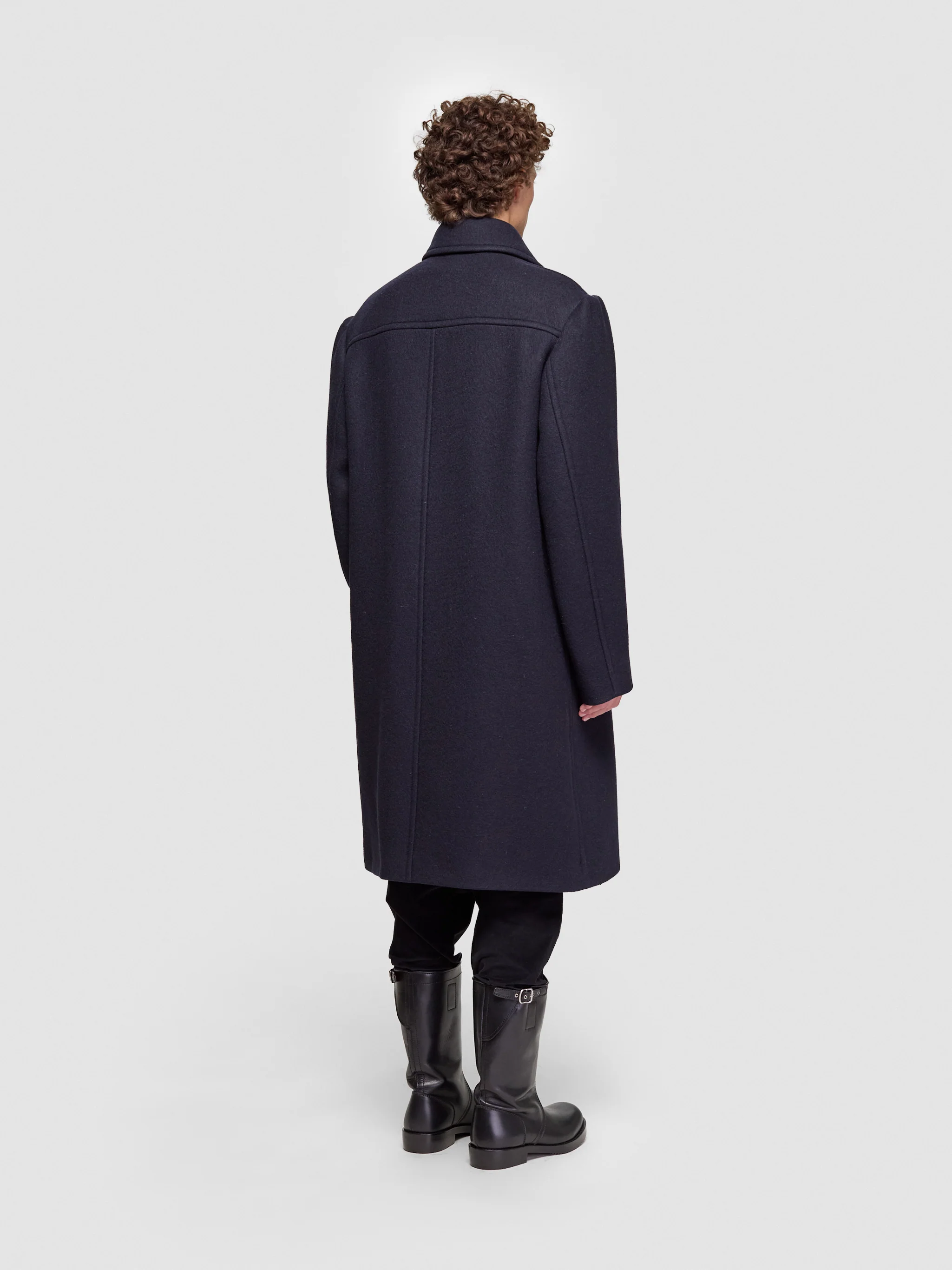 Racos Bis Coat in Midnight - Image 3
