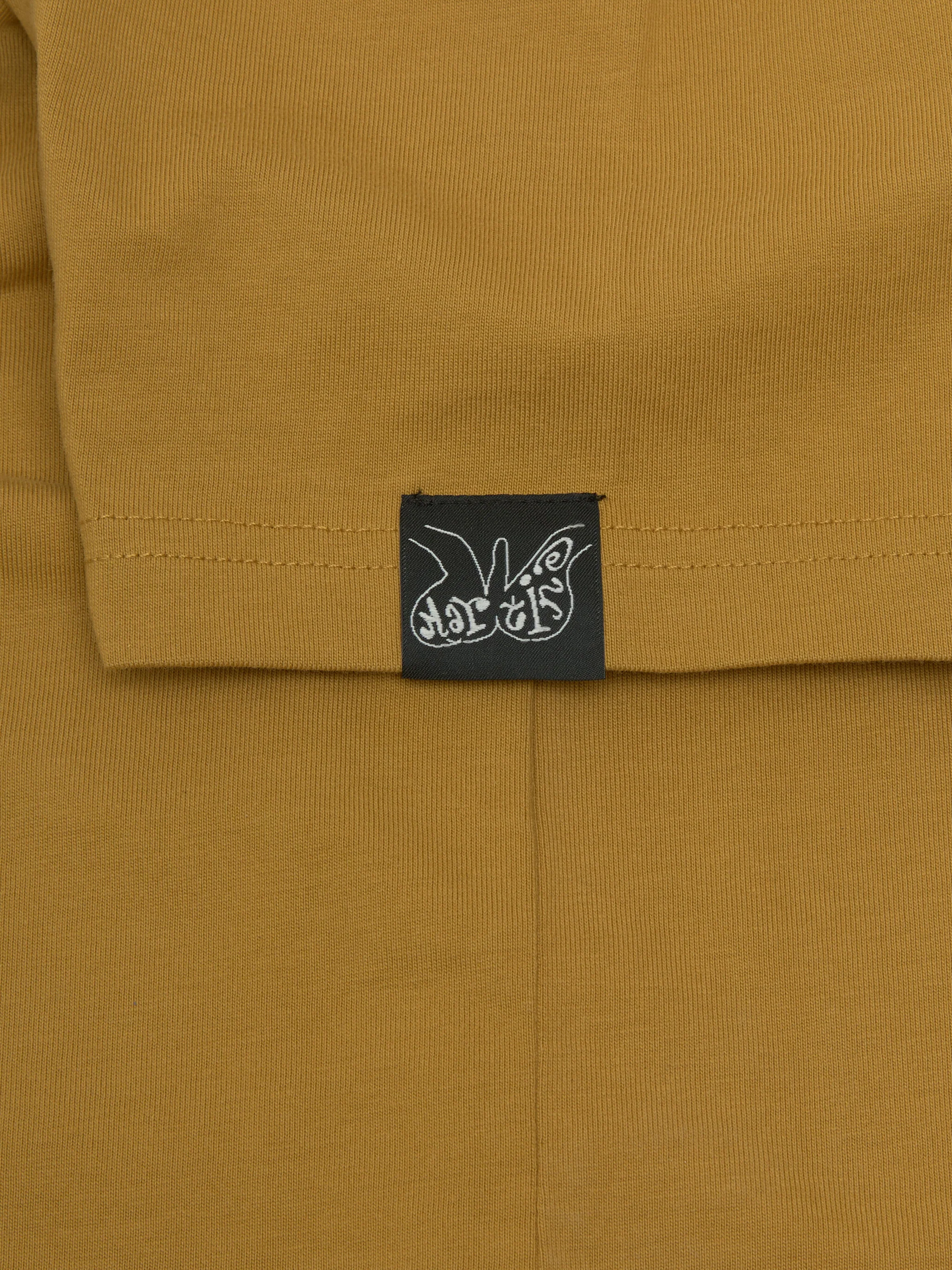 Shrunken T-Shirt in Brown Turmeric - Image 3