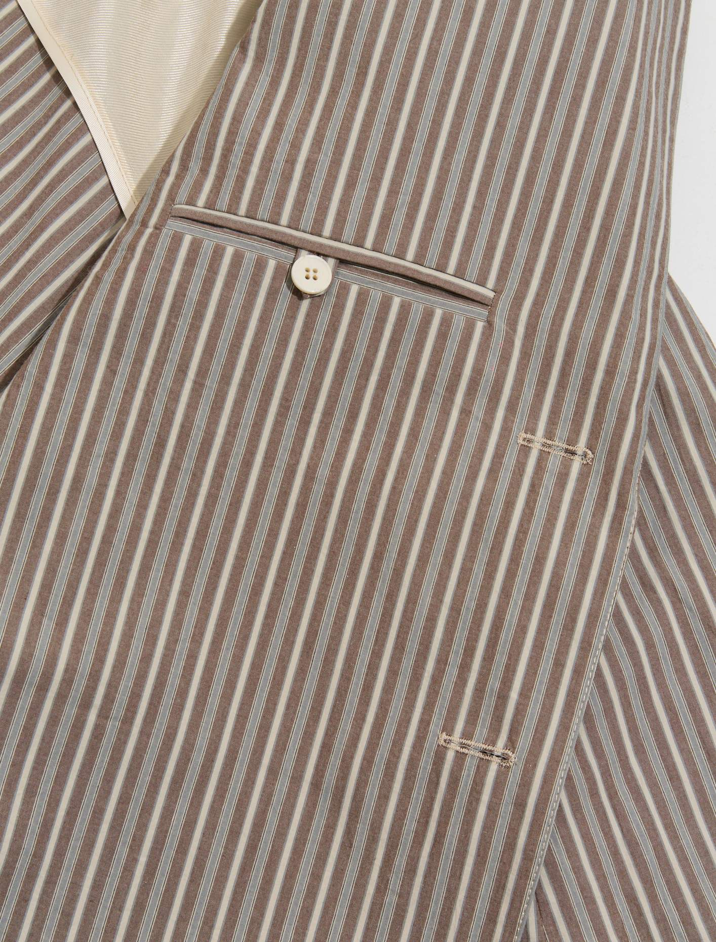 Slim Tailored Blazer in Brown - Image 2