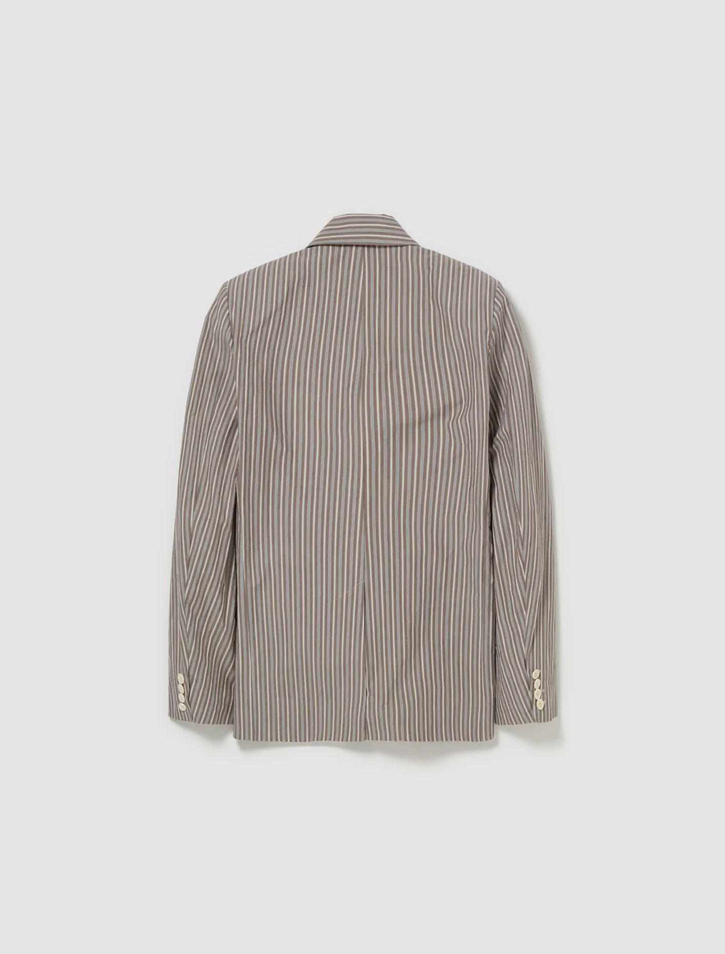 Slim Tailored Blazer in Brown - Image 5
