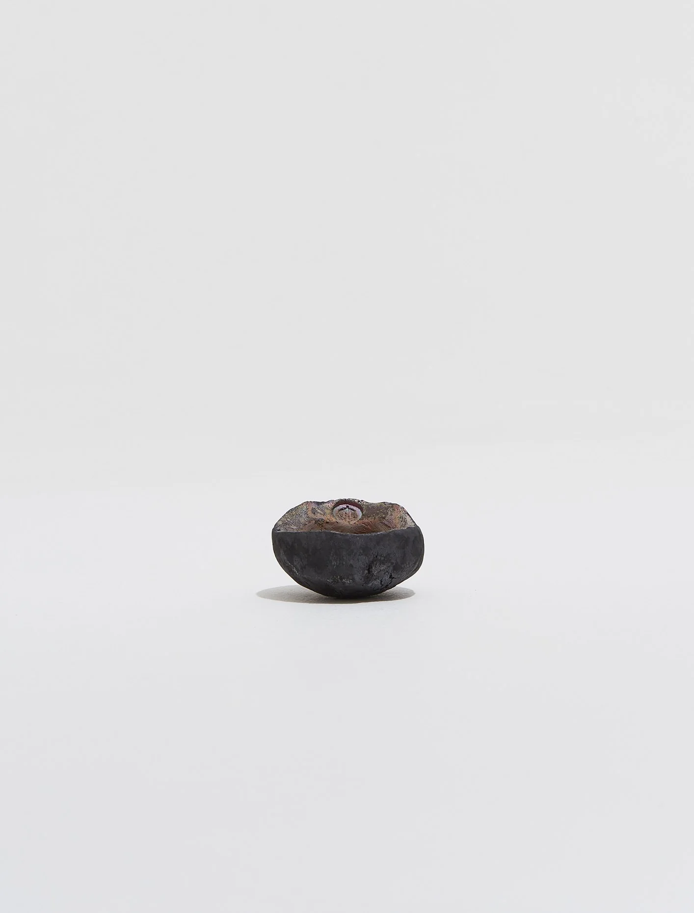 Small Raku Incense Bowl - Image 2