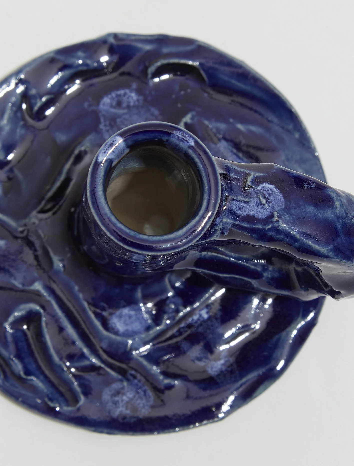 Studio Candlestick in Dark Blue - Image 3