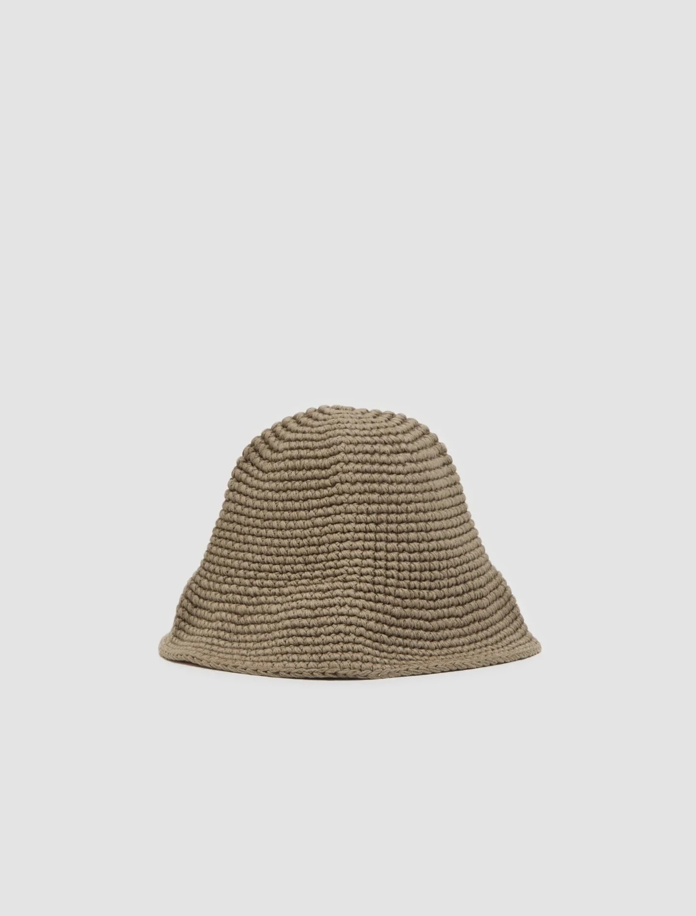 Tom Tom Hat in Uniform Olive Tousled Cotton - Image 2