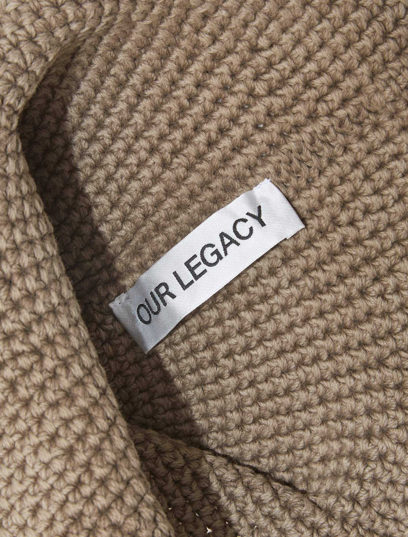 Tom Tom Hat in Uniform Olive Tousled Cotton - Image 3