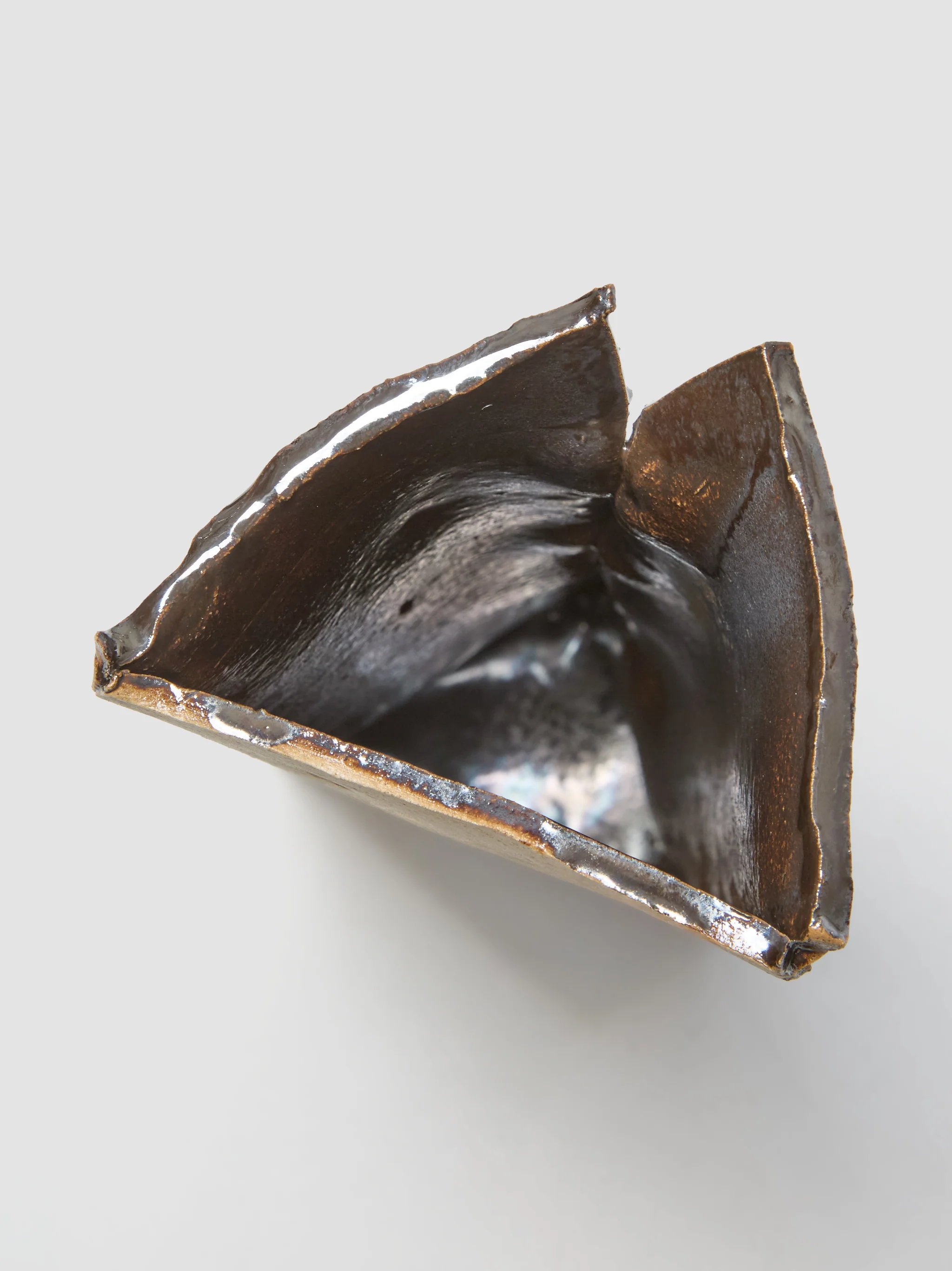 Wall Vase in Silver - Image 2