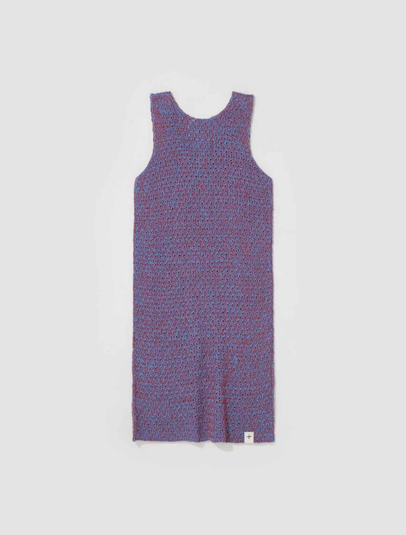 Woven Long Dress in Purple - Image 4